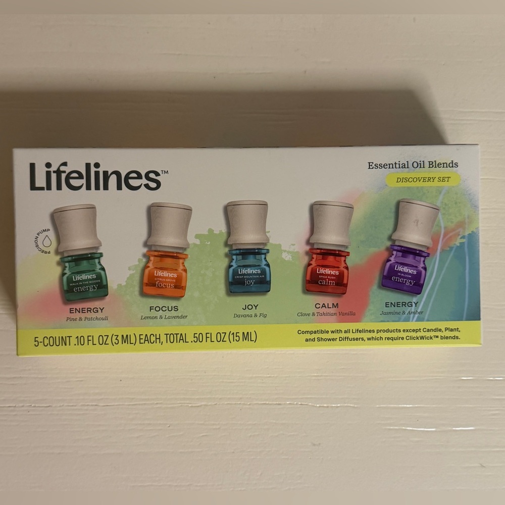 Lifelines Essential Oil Blends Set of 5